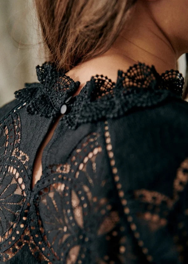 Sezane Bluse Bianca