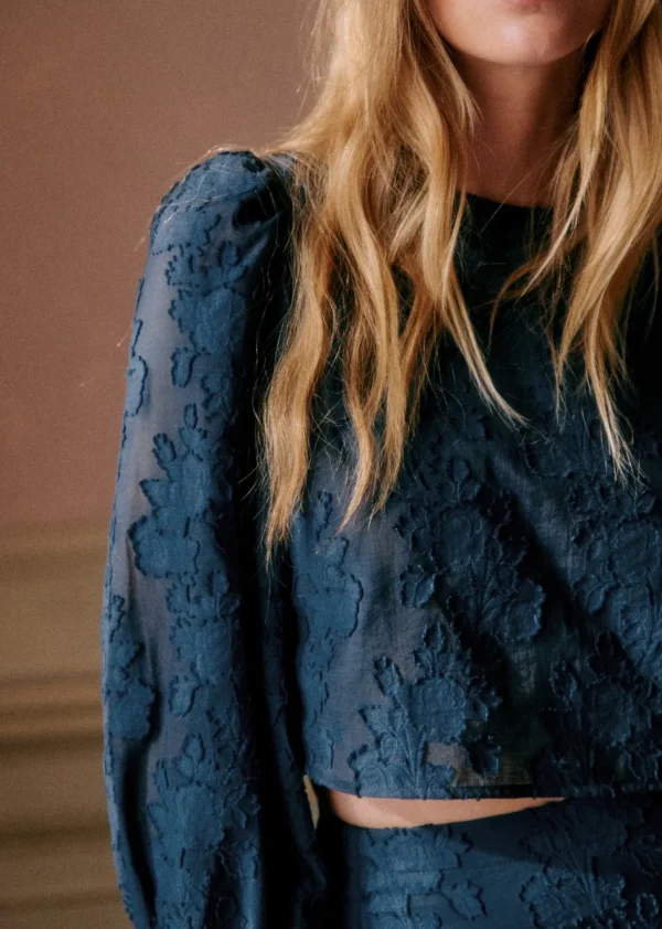 Sezane Bluse Flamine