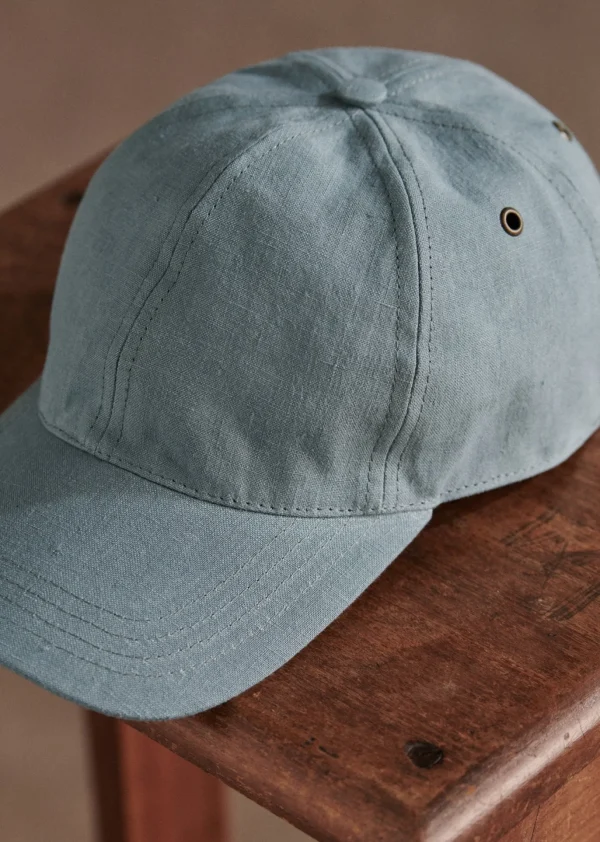 Sezane Cap Chase Leinen