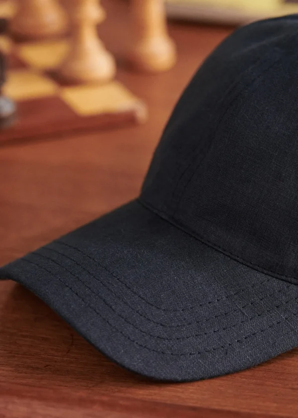 Sezane Cap Chase Leinen
