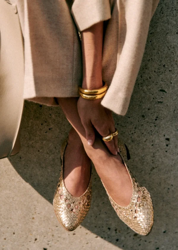 Sezane Flache Ballerinas Anya