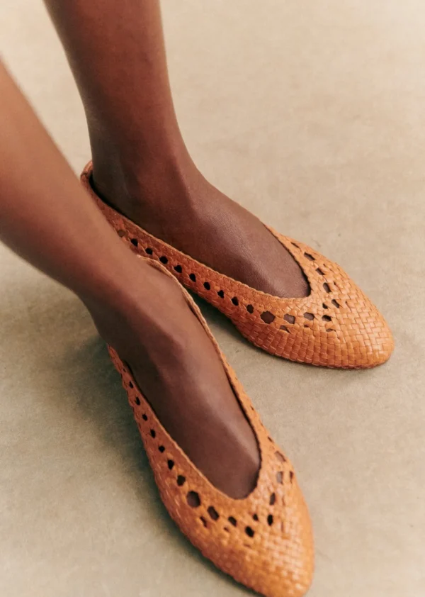 Sezane Flache Ballerinas Anya