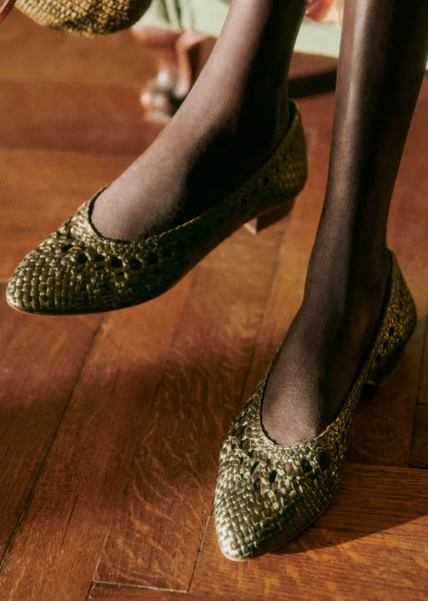 Sezane Flache Ballerinas Anya