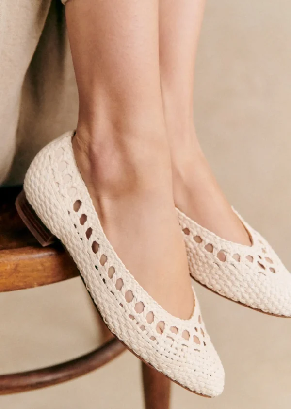 Sezane Flache Ballerinas Anya