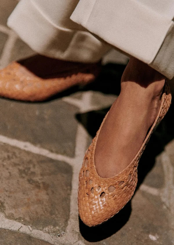 Sezane Flache Ballerinas Anya