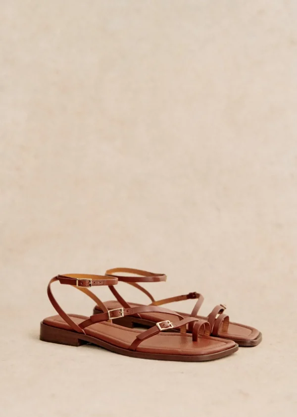 Sezane Flache Sandalen Amelia