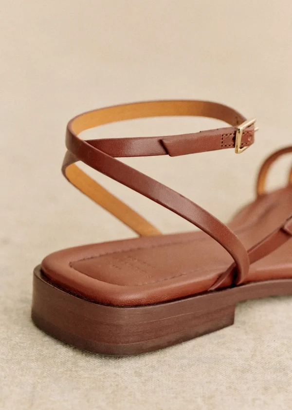 Sezane Flache Sandalen Amelia