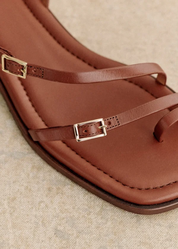 Sezane Flache Sandalen Amelia