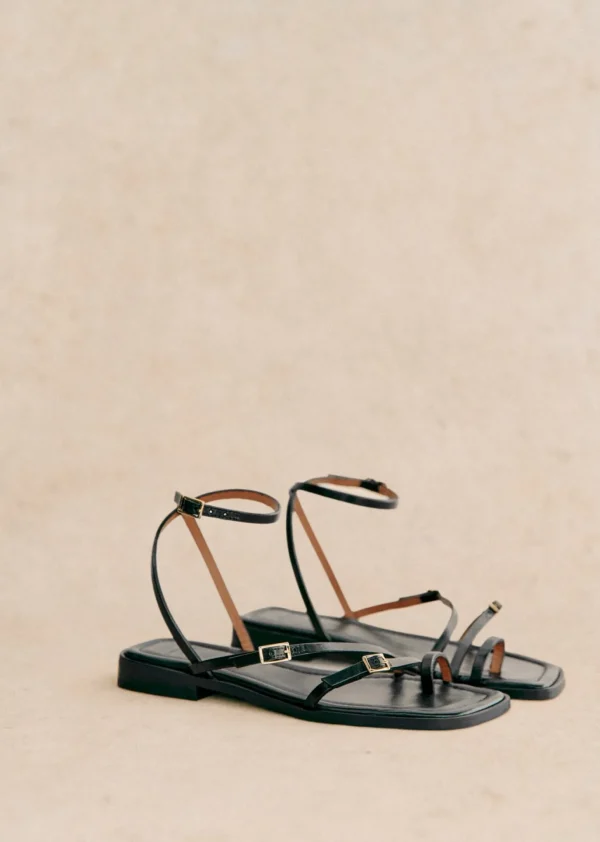 Sezane Flache Sandalen Amelia