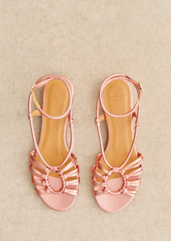 Sezane Flache Sandalen Gloria