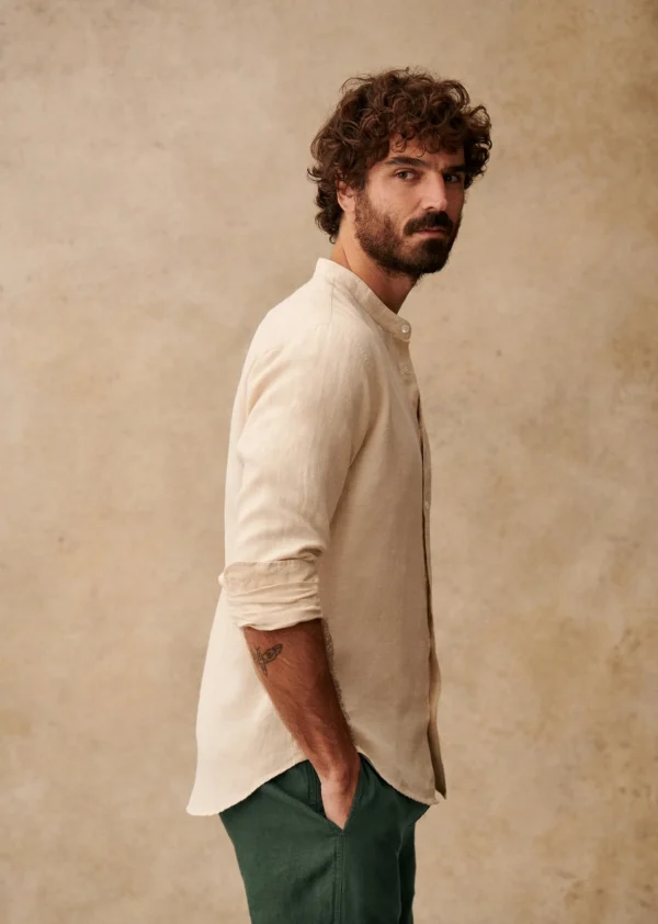 Sezane Hemd Benny Leinen