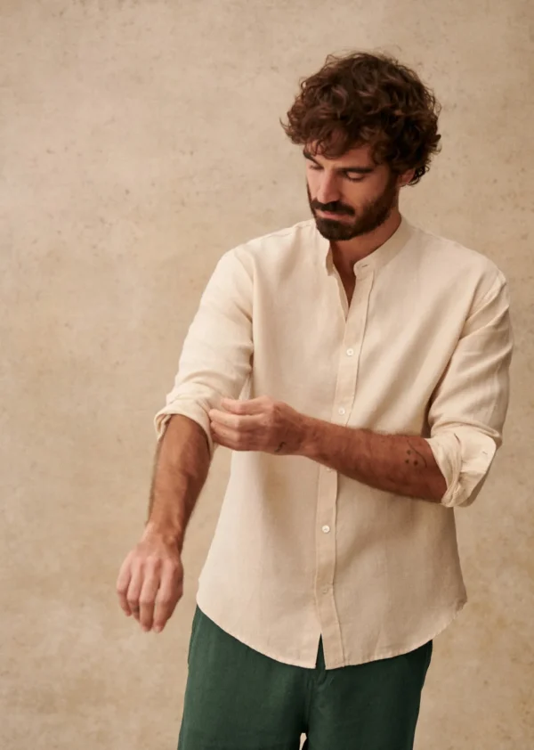 Sezane Hemd Benny Leinen