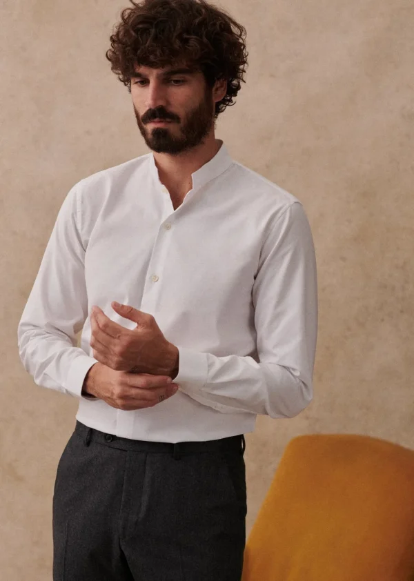 Sezane Hemd Edgar Pinpoint