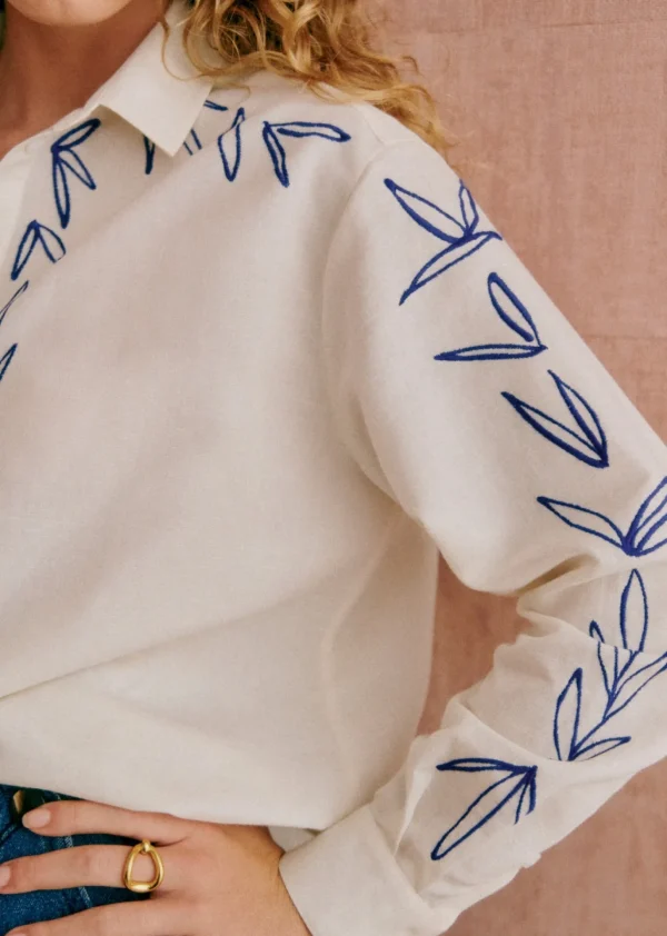 Sezane Hemd Maxy - Sézane X Roberto Ruspoli