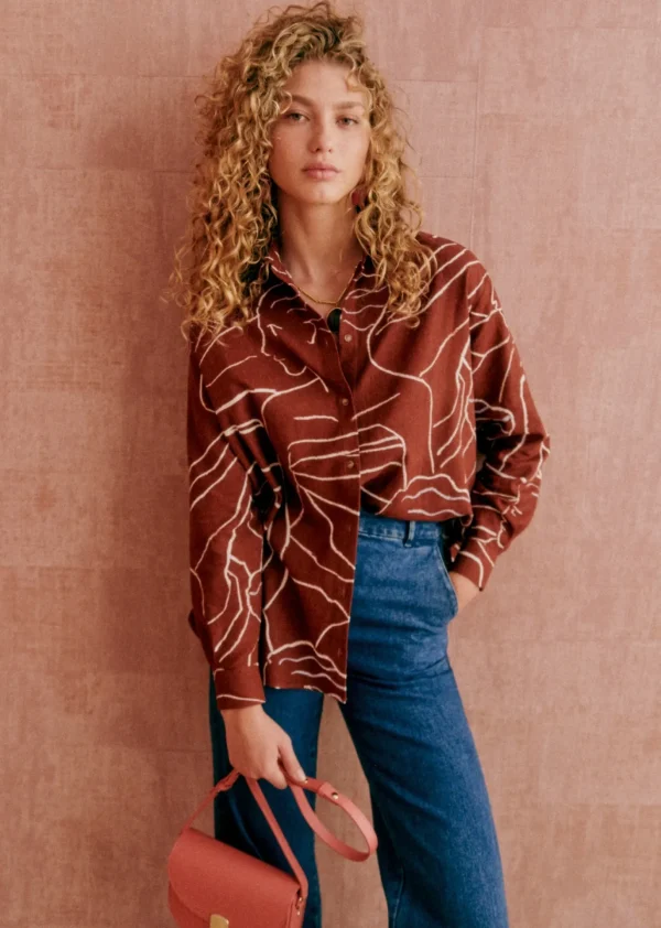 Sezane Hemd Maxy - Sézane X Roberto Ruspoli