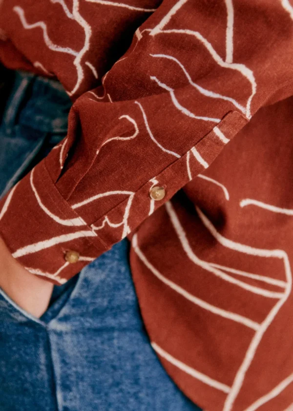 Sezane Hemd Maxy - Sézane X Roberto Ruspoli
