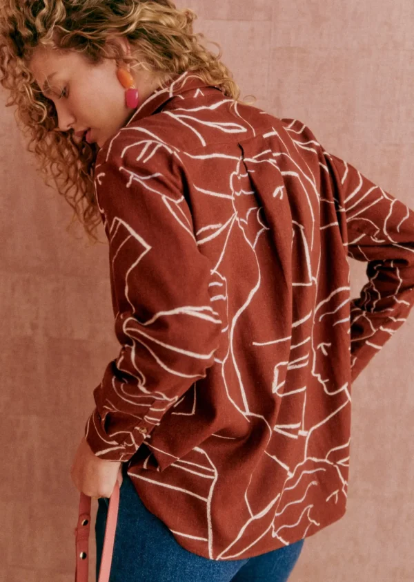 Sezane Hemd Maxy - Sézane X Roberto Ruspoli