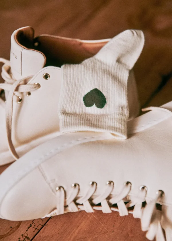Sezane Herz Socken