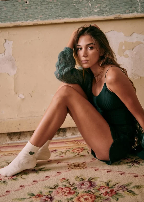Sezane Herz Socken