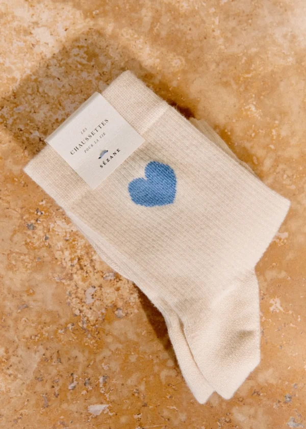 Sezane Herz Socken