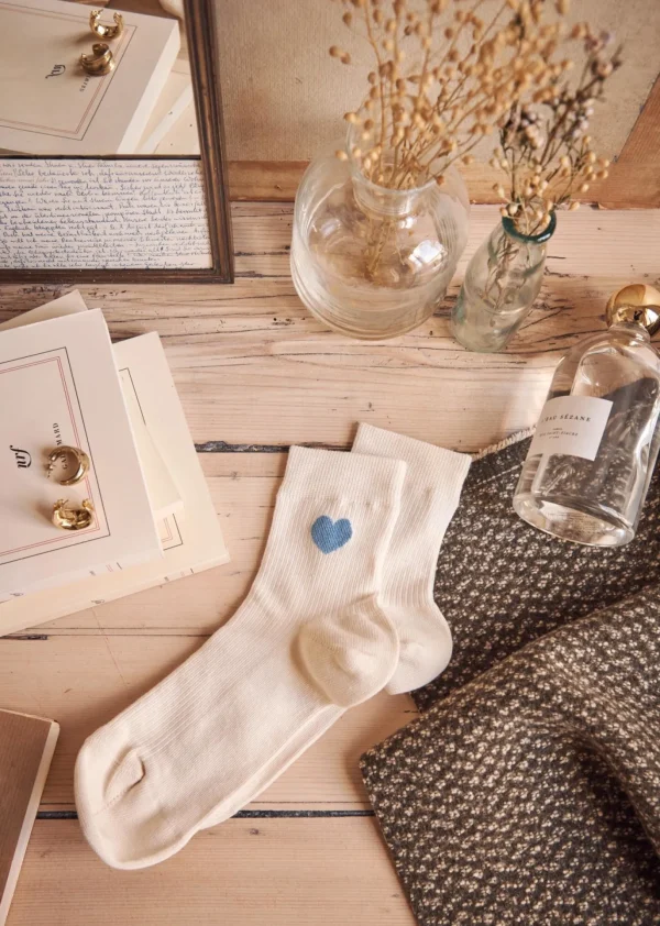 Sezane Herz Socken