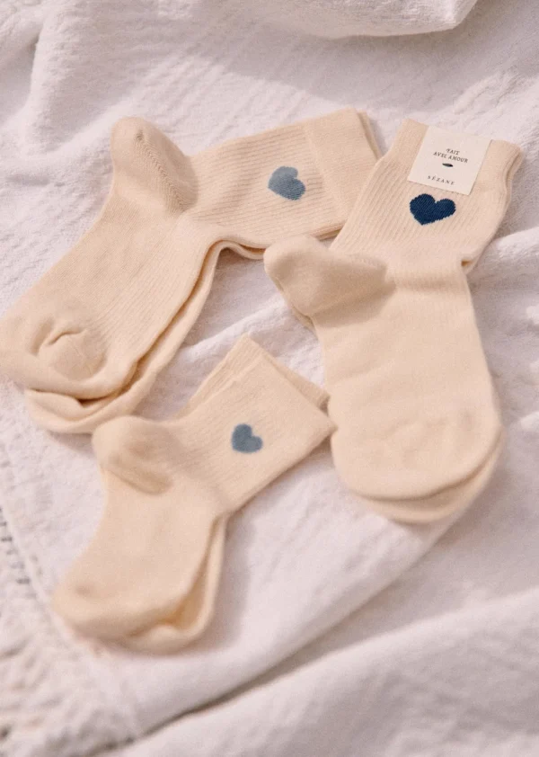 Sezane Herz Socken