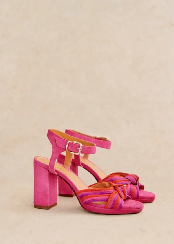 Sezane Hohe Sandalen Carmela