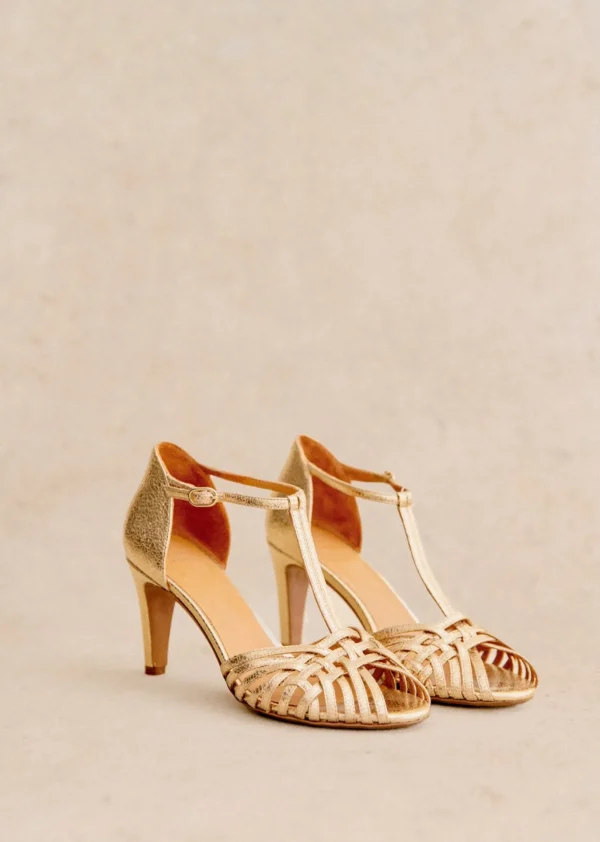 Sezane Hohe Sandalen Hortense