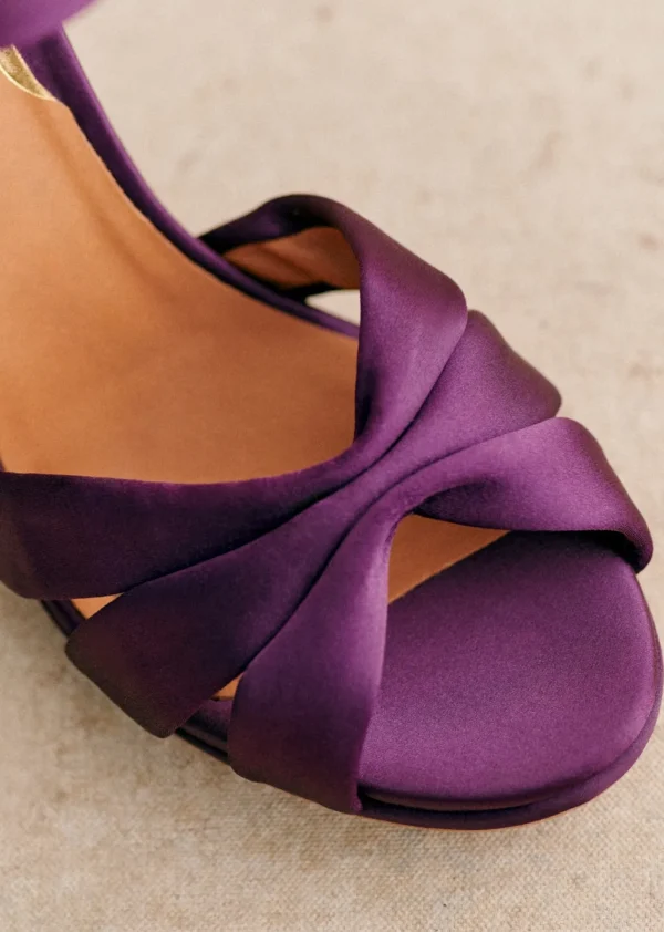 Sezane Hohe Sandalen Lucille