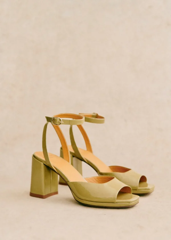 Sezane Hohe Sandalen Maxine