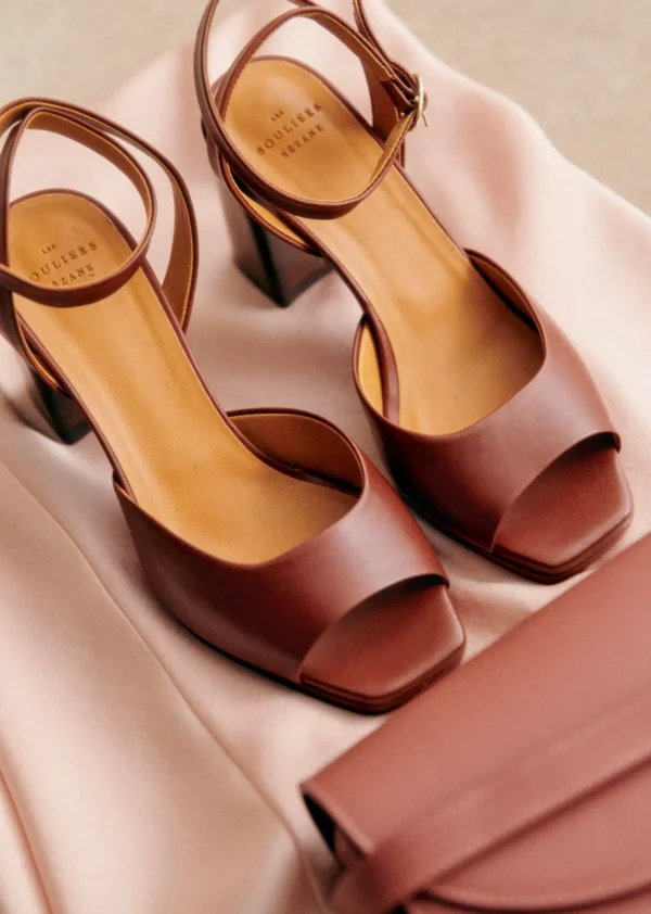Sezane Hohe Sandalen Maxine