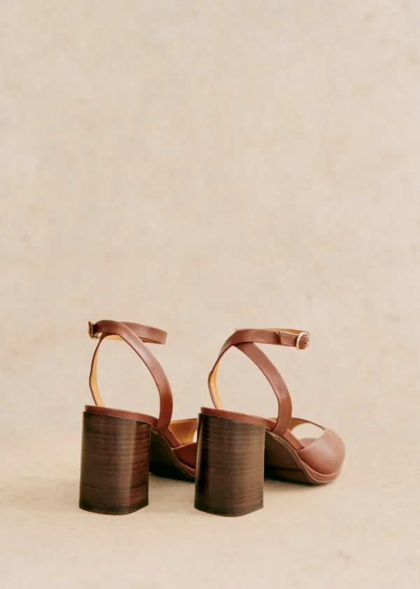 Sezane Hohe Sandalen Maxine