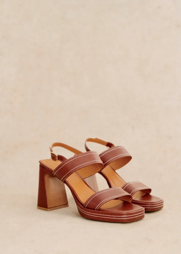 Sezane Hohe Sandalen Suzie