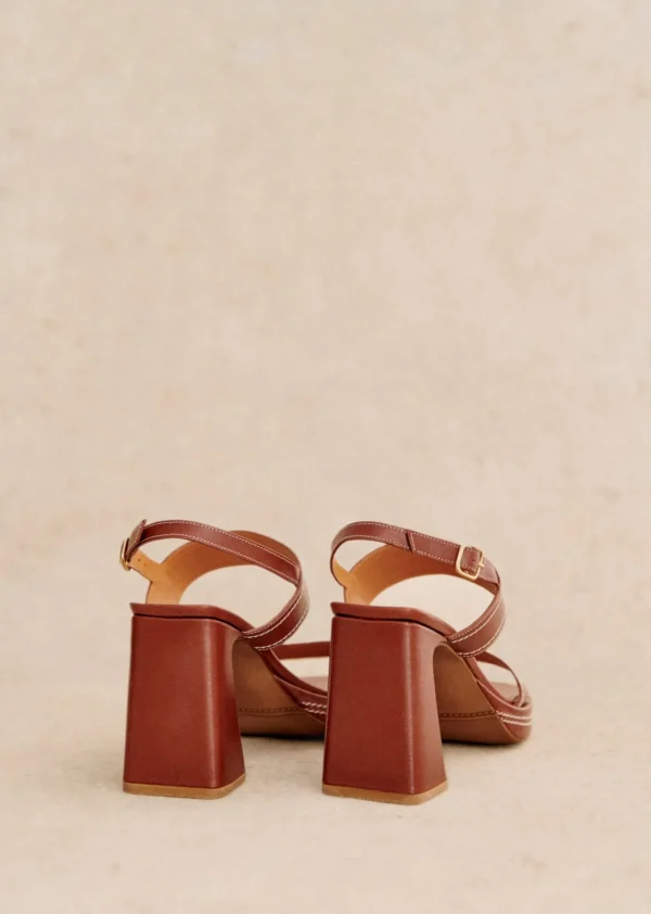 Sezane Hohe Sandalen Suzie