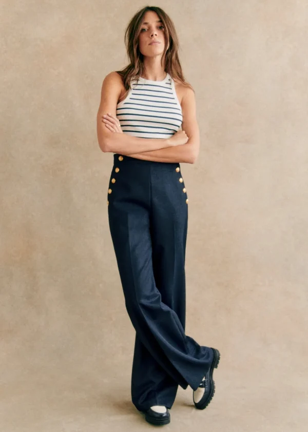 Sezane Hose Marino