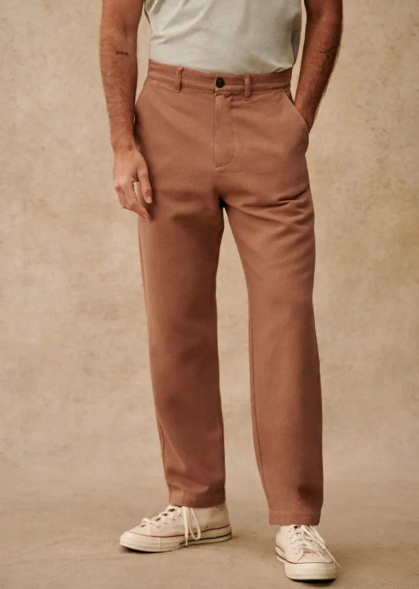 Sezane Hose Mit Geradem Schnitt Hubbell
