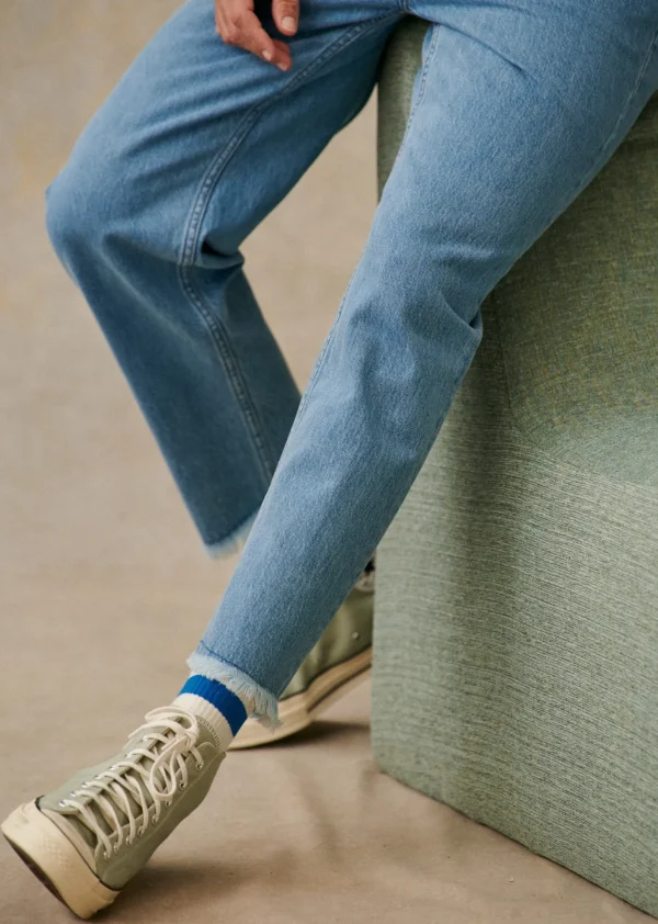 Sezane Hose Mit Geradem Schnitt Kent
