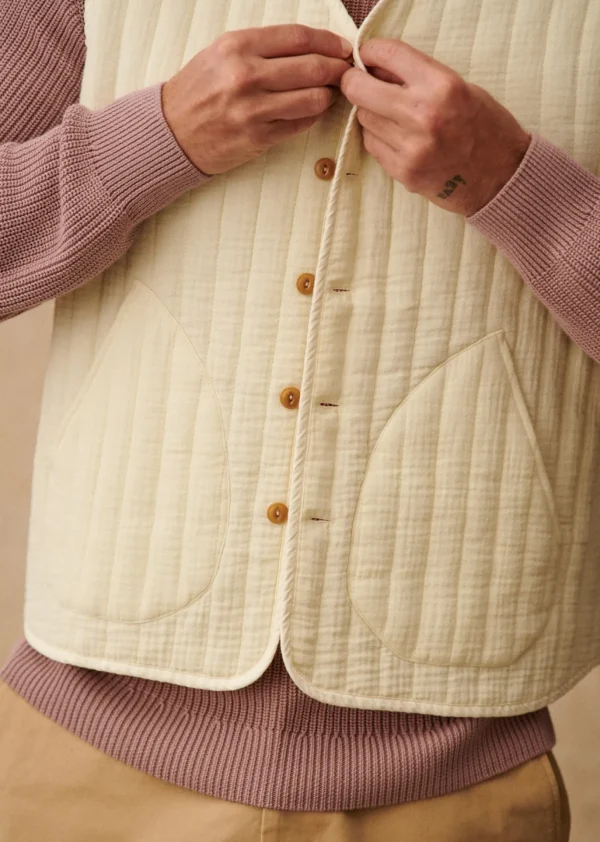 Sezane Jacke Gilet Knox