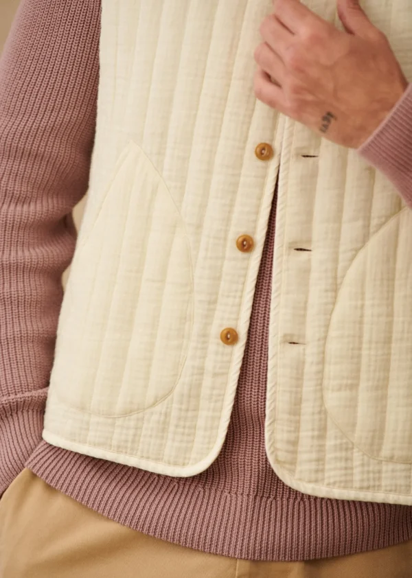 Sezane Jacke Gilet Knox