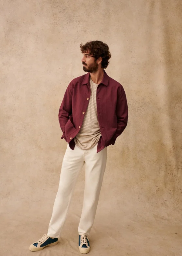 Sezane Jacke Tim Coton Texturé