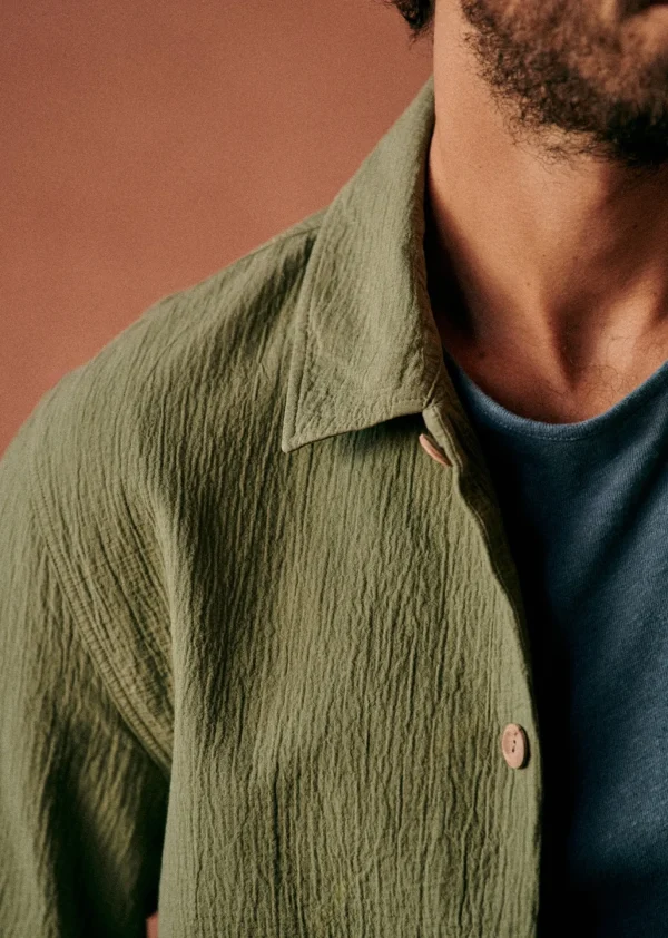 Sezane Jacke Tim Coton Texturé