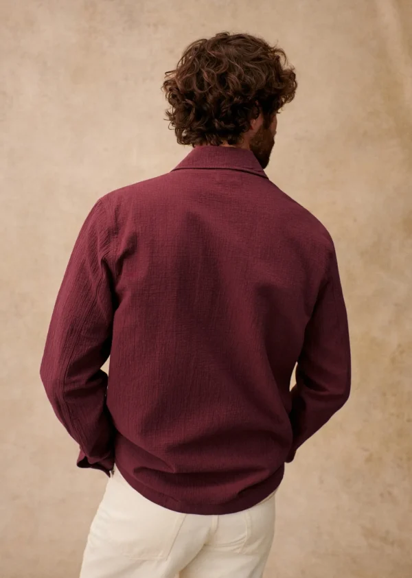 Sezane Jacke Tim Coton Texturé