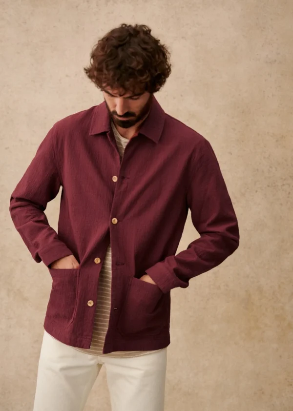 Sezane Jacke Tim Coton Texturé
