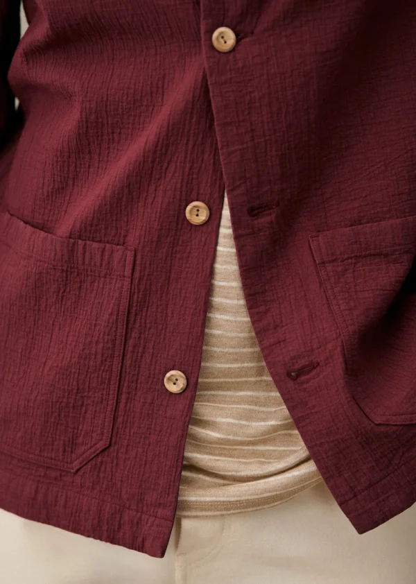 Sezane Jacke Tim Coton Texturé