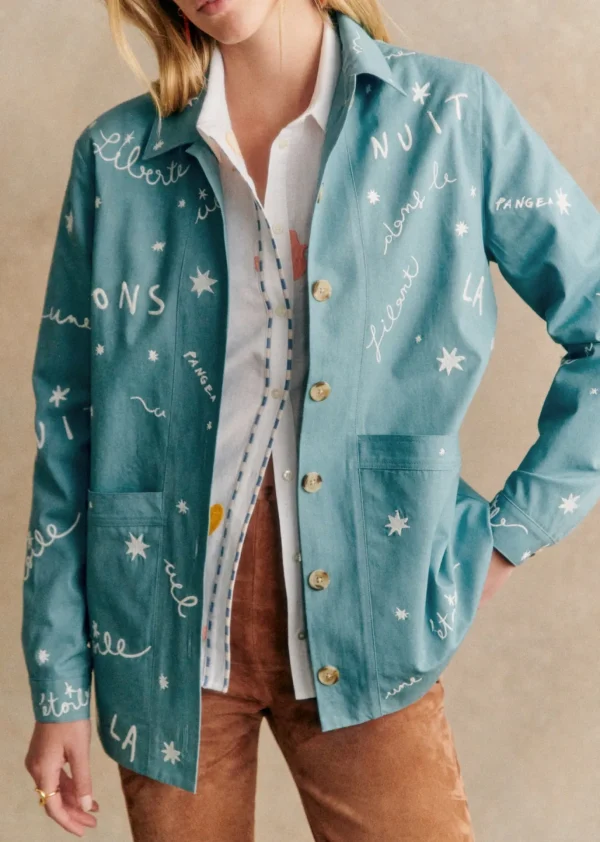 Sezane Jacke Will - Sézane X Pangea