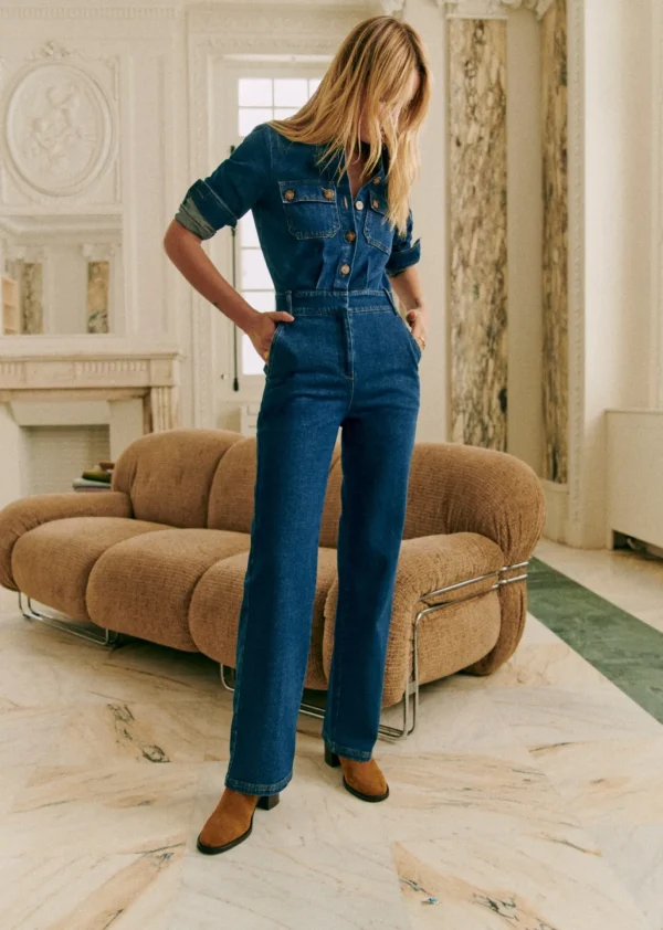 Sezane Jumpsuit Brooklyn