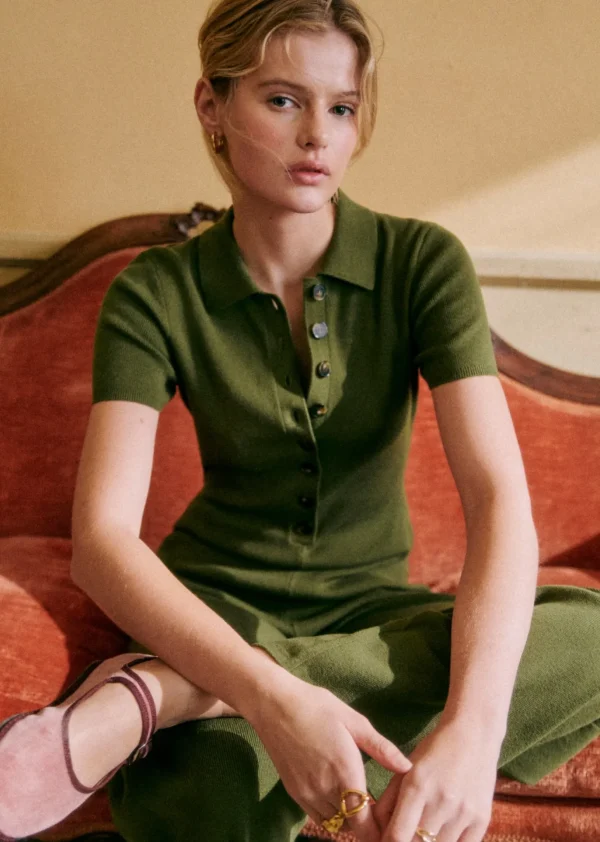 Sezane Jumpsuit Laurence