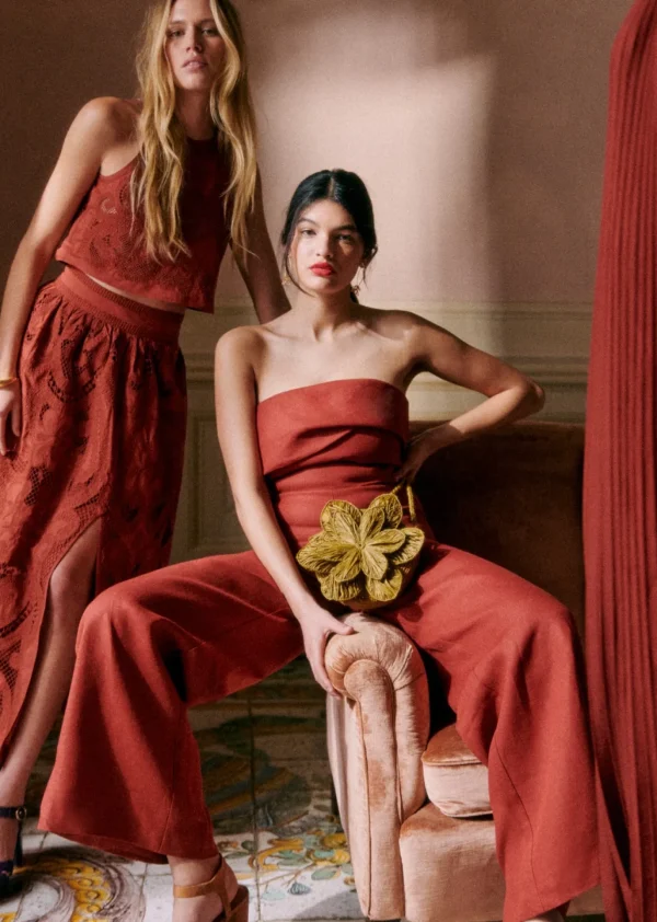 Sezane Jumpsuit Stella