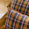 Sezane Kissen Gewebte Madras -  Großes Modell