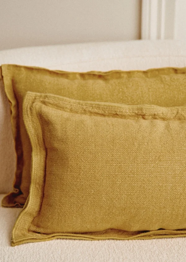 Sezane Kissen Leinen - Kleines Modell